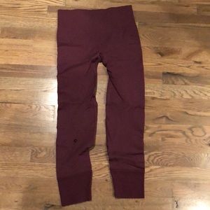 lululemon ebb to street high rise 7/8 leggings